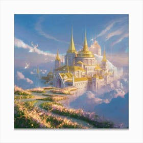 Castle In The Sky 2 Canvas Print