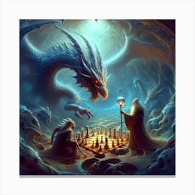 Chess 4 Canvas Print