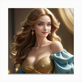 Cinderella 29 Canvas Print