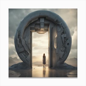 Doorway To The Future Canvas Print