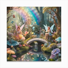 Fairy Garden 6 Canvas Print