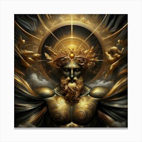 God Of The Sun Canvas Print