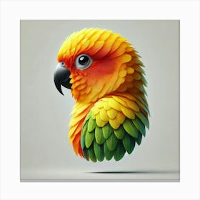 Parrot 9 Canvas Print