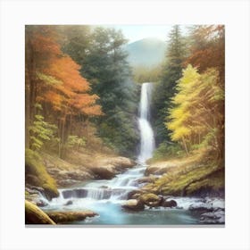 woodland fall Canvas Print