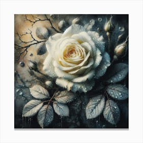 White Rose Canvas Print