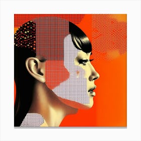 Portrait Of A Woman 7 Canvas Print