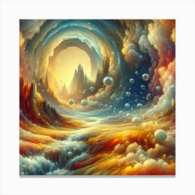 Psychedelic Painting 2 Canvas Print