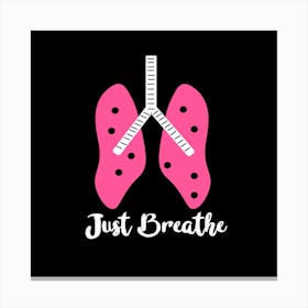 Just Breathe Canvas Print