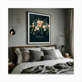 Floral Print Canvas Print