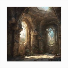 Dungeons And Dragons 8 Canvas Print