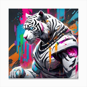 White Tiger 6 Canvas Print