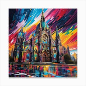 St Patrick'S Cathedral 2 Canvas Print