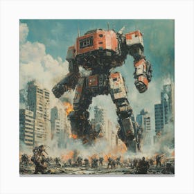 Apocalypse Art Canvas Print