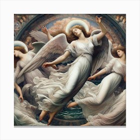 Angels In Flight Canvas Print