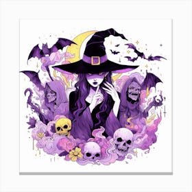 Witches Canvas Print