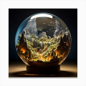 Chinese Terrarium Canvas Print