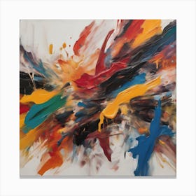 Abstract Painting Canvas Print