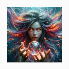 Mermaid 44 Canvas Print