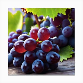 Grapes 5 Canvas Print