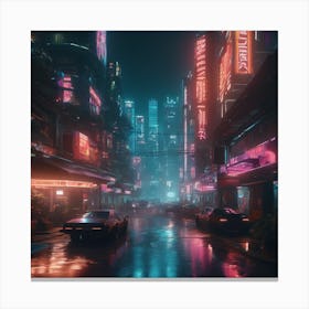 Cyber Canvas Print