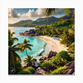 St Lucia Canvas Print