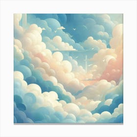 Clouds In The Sky 8 Canvas Print