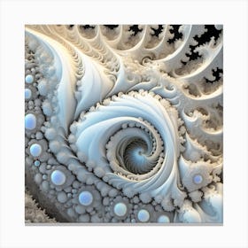 fractal spiral 4 Canvas Print