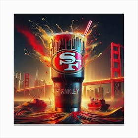 San Francisco 49ers 16 Canvas Print