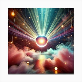 Space - Space Stock Videos & Royalty-Free Footage 2 Canvas Print