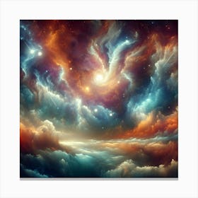 Cosmic Whirl 3 Canvas Print