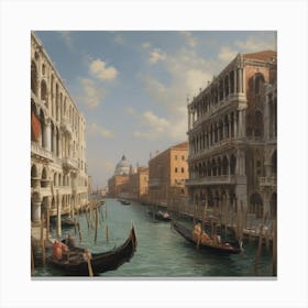 The Grand Canal Of Venice Canvas Print
