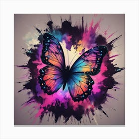 Butterfly Painting 236 Canvas Print