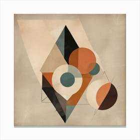 Abstract Geometric Painting 2 Canvas Print