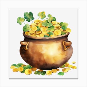 Pot Of Gold 6 Canvas Print