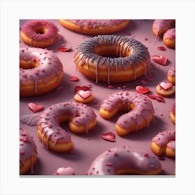 Donuts Canvas Print