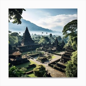 Temple Canvas Print