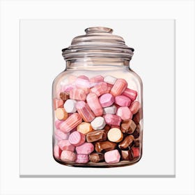 Candy Jar 5 Canvas Print