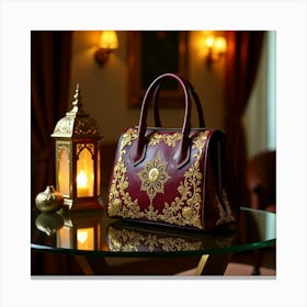 Islamic Handbag Canvas Print