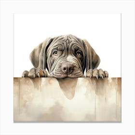 Weimaraner Dog Canvas Print