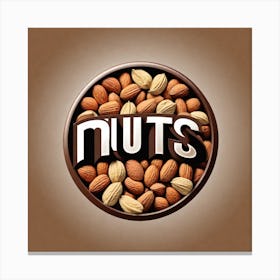 Nuts Logo 1 Canvas Print
