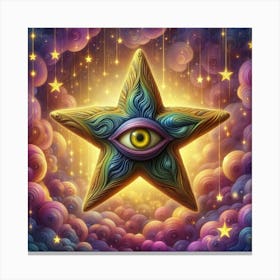 All Seeing Star 1 Canvas Print