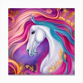 Beautiful Fairytale Horse Canvas Print