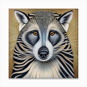 Animals Wall Art : Raccoon Canvas Print