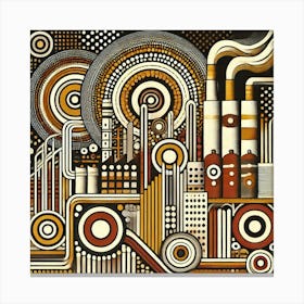 'The Factory' Canvas Print