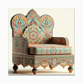 Arabesque Chair Canvas Print