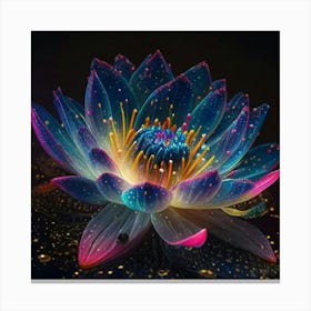 Lotus Flower 1 Canvas Print