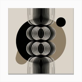 Mid Century Arches One (2) Canvas Print