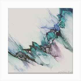 Abstract Watercolor Painting Canvas Print