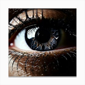 Eye Of A Woman 3 Canvas Print