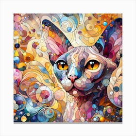 Sphynx-cat 3 Canvas Print